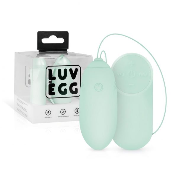 LUV EGG - επαναφορτιζόμενο ραδιοφωνικό αυγό δόνησης (πράσινο)