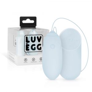 LUV EGG - επαναφορτιζόμενο ασύρματο δονητικό αυγό (μπλε)