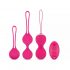 Easytoys LoveBalls - Σετ δονητικών γκέισα μπάλων - 3 τεμάχια (ροζ) 