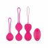 Easytoys LoveBalls - Σετ δονητικών γκέισα μπάλων - 3 τεμάχια (ροζ) 