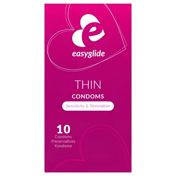 EasyGlide Ultra Thin - Υπερλεπτό Προφυλακτικό (10τεμ)