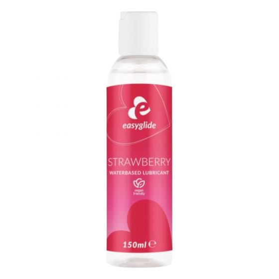 EasyGlide - αρωματισμένο λιπαντικό με βάση το νερό - φράουλα (150 ml)