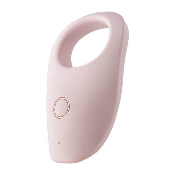 Βίβρε Μπίμπι - δαχτυλίδι πέους δόνησης με επαναφορτιζόμενη μπαταρία (ροζ)