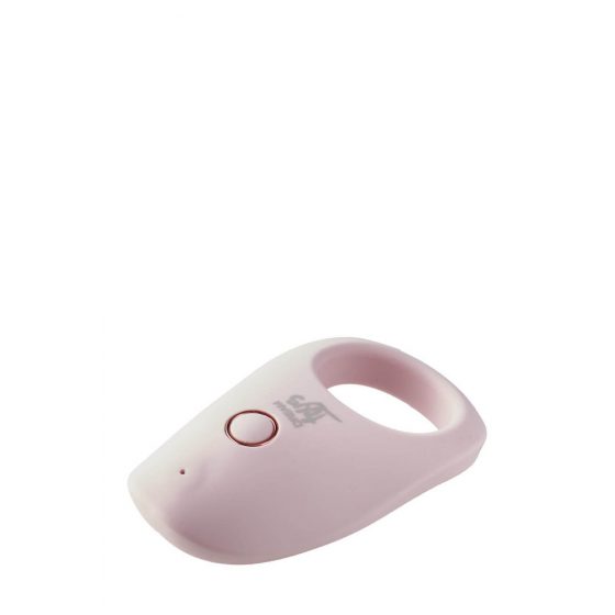 Βίβρε Μπίμπι - δαχτυλίδι πέους δόνησης με επαναφορτιζόμενη μπαταρία (ροζ)