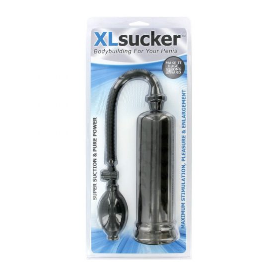 XLSUCKER - αντλία ισχύος και πέους (μαύρη)