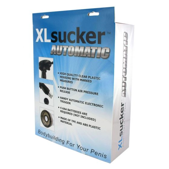 XLSUCKER - Αυτόματη Αντλία Ενίσχυσης Στύσης και Πέους (Διαφανής)