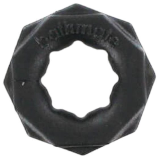 BathMate - Σπαρτιάτικο σιλικόνιο δαχτυλίδι πέους (μαύρο)
