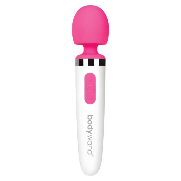 Bodywand Aqua Mini - επαναφορτιζόμενος, αδιάβροχος μασάζ δονητής (λευκό-ροζ) 