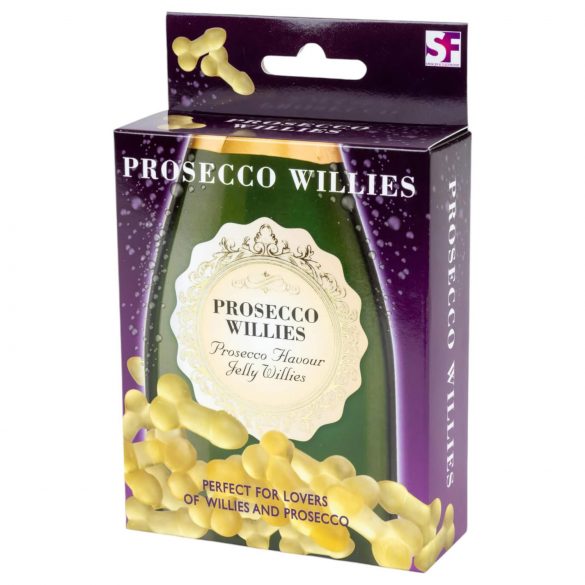 Prosecco Willies - αφρώδες, ζελεδάκια σε σχήμα πέους (120g)