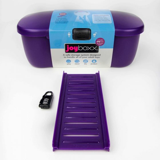JOYBOXXX - υγιεινό κουτί αποθήκευσης (μοβ)