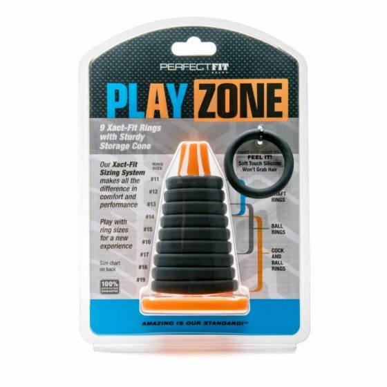 Play Zone - πέος, δαχτυλίδι όρχεων και σετ διατάσεως (9 τεμ.)
