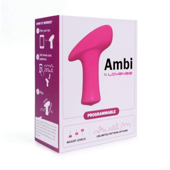 LOVENSE Ambi - Έξυπνος, Διπλός Κινητήρας Δονητής Κλειτορίδας (Ροζ)