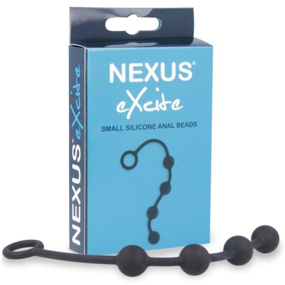Nexus Excite - μικρή πρωκτική αλυσίδα (4 σφαιρίδια) - μαύρο