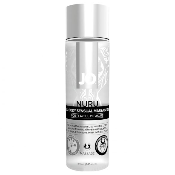 System JO Nuru - ευαίσθητο τζελ μασάζ (240ml)