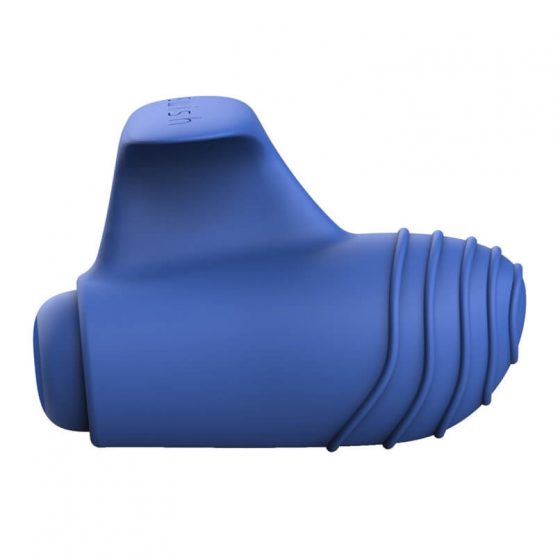 B SWISH Basics - σιλικόνη δακτυλικό δονητή (μπλε)