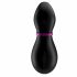 Satisfyer Penguin - επαναφορτιζόμενος, αδιάβροχος διεγέρτης κλειτορίδας (μαύρο-λευκό) 