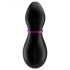 Satisfyer Penguin - επαναφορτιζόμενος, αδιάβροχος διεγέρτης κλειτορίδας (μαύρο-λευκό)