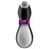 Satisfyer Penguin - επαναφορτιζόμενος, αδιάβροχος διεγέρτης κλειτορίδας (μαύρο-λευκό)