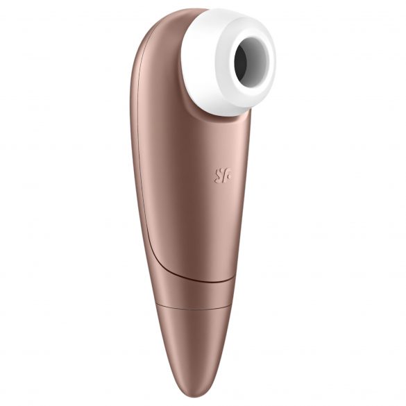 Satisfyer 1 Number One - αδιάβροχος θηλαστικός διεγέρτης κλειτορίδας (καφέ) 