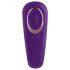 Satisfyer Double Classic - αδιάβροχος, επαναφορτιζόμενος δονητής ζευγαριού (μωβ)