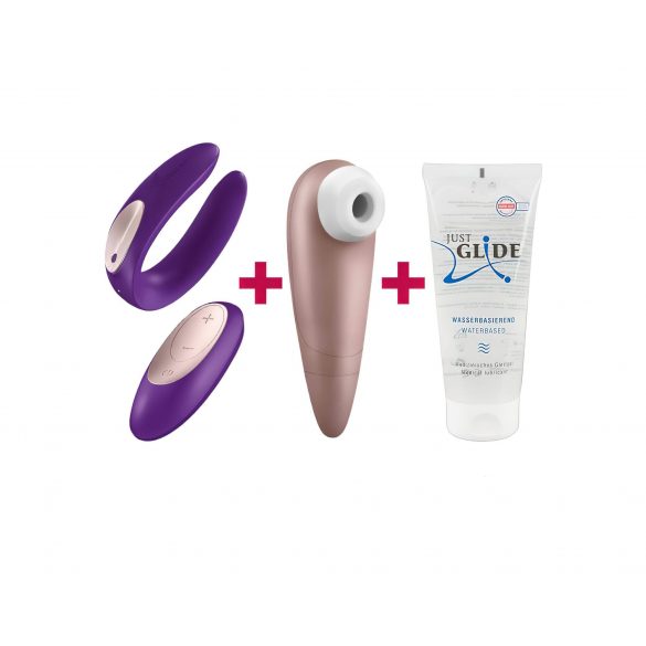 Satisfyer δονητής πακέτο για ζευγάρια (3 τεμάχια)