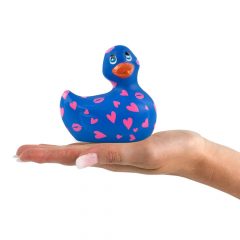   My Duckie Romance 2.0 - αδιάβροχος δονητής κλειτορίδας (μπλε-ροζ)