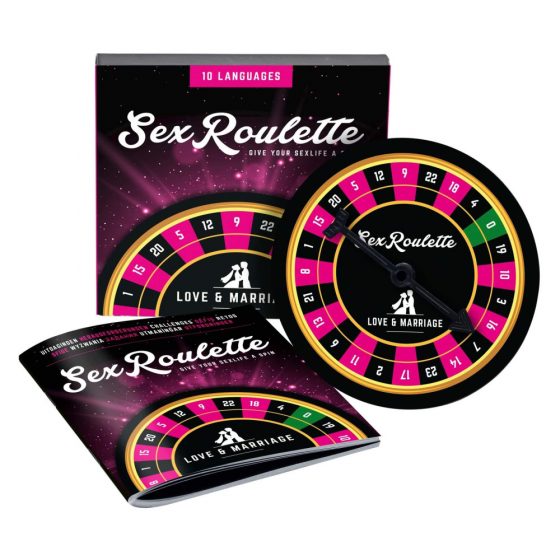 Σεξουαλική Ρουλέτα Έρωτα και Γάμου - ερωτικό επιτραπέζιο παιχνίδι (10 γλώσσες)