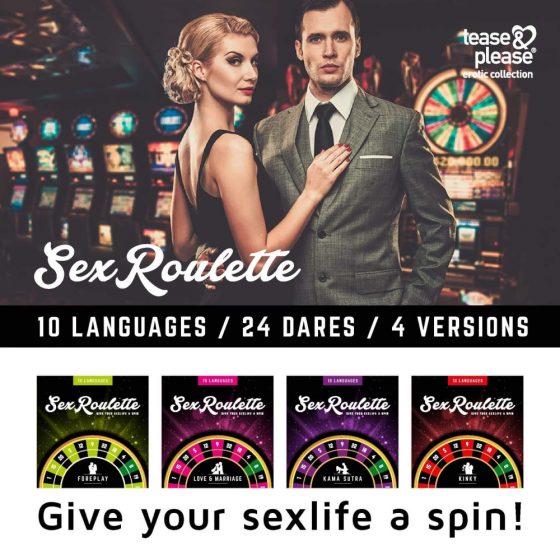 Σεξουαλική Ρουλέτα Έρωτα και Γάμου - ερωτικό επιτραπέζιο παιχνίδι (10 γλώσσες)
