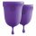 The product name translated from Greek to English is: Jimmy Jane Menstrual Cup - Menstrual Cup Set (Purple)""