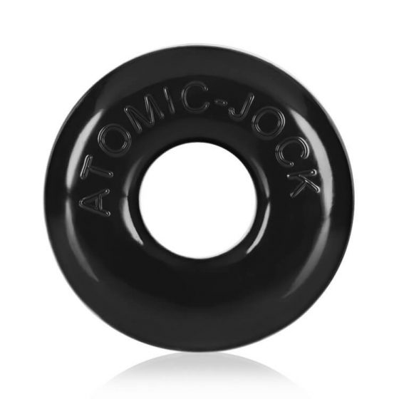 OXBALLS Ringer - σετ δαχτυλιδιών πέους - μαύρο (3 τεμάχια)
