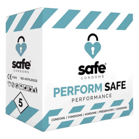 SAFE Perform Safe - μεγάλο προφυλακτικό (5τεμ) 