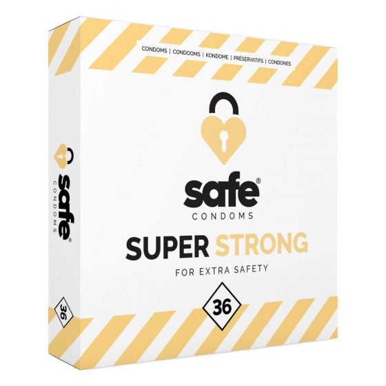 SAFE Σούπερ Δυνατό - εξαιρετικά ισχυρό προφυλακτικό (36 τεμ.)