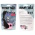 FEELZTOYS Bunny Tails - μεταλλικό πρωκτικό dildo με ουρά λαγού (ασημί-ροζ) 