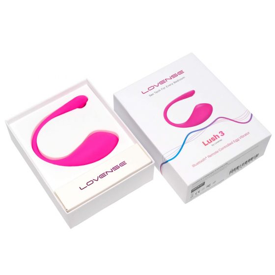 LOVENSE Lush 3 - έξυπνο δονητικό αυγό (ροζ)