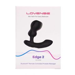   LOVENSE Edge 2 - έξυπνος δονητής προστάτη (μαύρος)