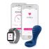 OHMIBOD Bluemotion Nex 3 - έξυπνο, επαναφορτιζόμενο δαχτυλίδι δόνησης πέους (μπλε) 