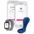 OHMIBOD Bluemotion Nex 3 - έξυπνο, επαναφορτιζόμενο δαχτυλίδι δόνησης πέους (μπλε) 