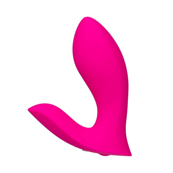 LOVENSE Flexer Panty - φορητός δονητής με μπαταρία 2σε1 (ροζ)